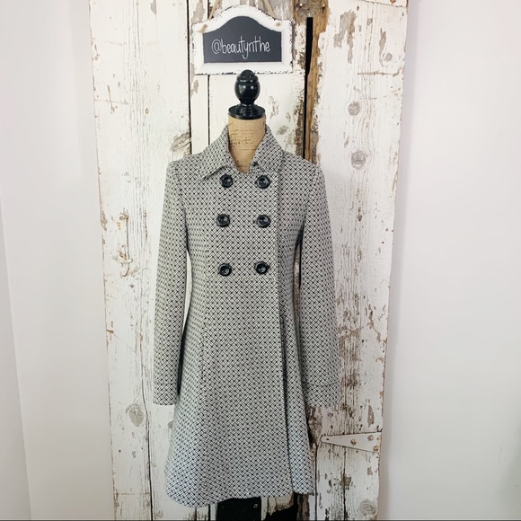 Victoria's Secret Jackets & Blazers - Victoria secret VIA herringbone twill dress coat